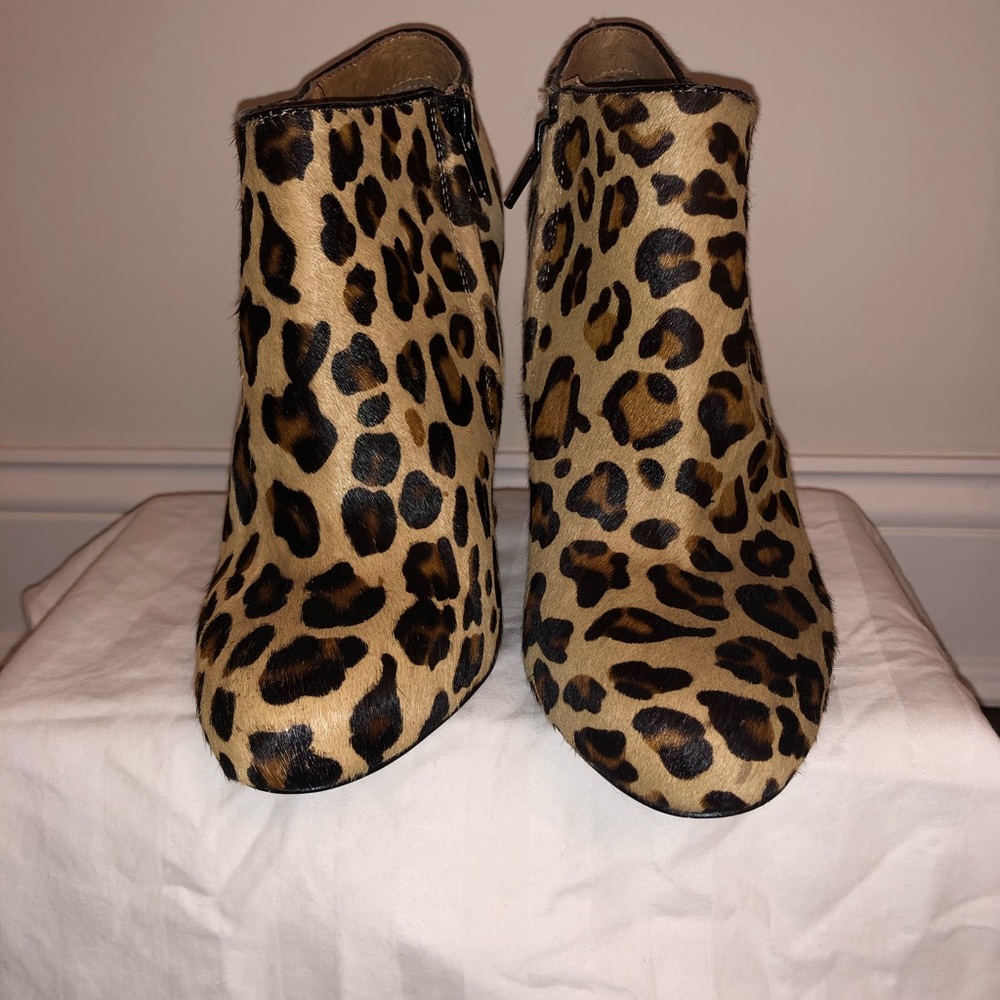 Leopard booties